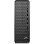 HP Slim Desktop S01-pF4101ng, Intel Core i5-14400, 16GB RAM, 512GB SSD, DVD±RW, Win, Jet Black