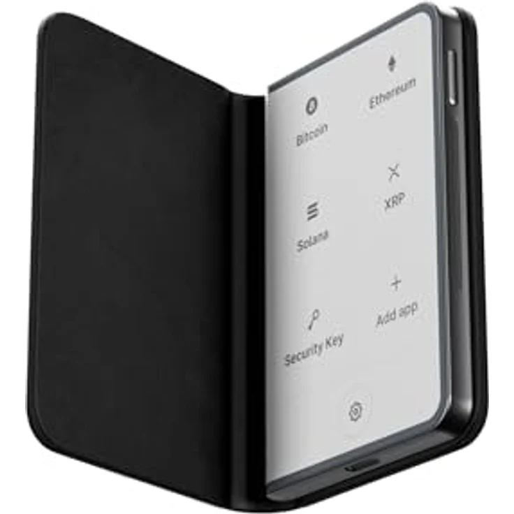 Ledger STAX Magnet Shell - Schutz für Krypto-Wallets mit Touchscreen (Party Aubergine) - Magnetische Shell für optimalen Schutz – Bild 2