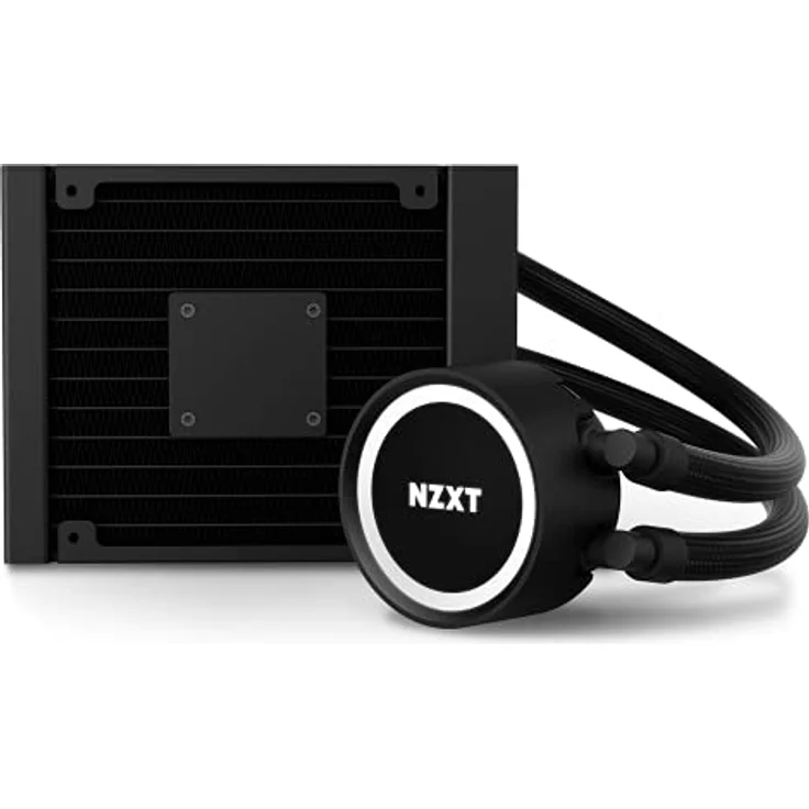 NZXT Kraken 120 - RL-KR120-B1 - AIO RGB CPU liquid cooler - Quiet and effective - Quiet operation - Ring RGB LED - Aer P 120mm radiator fan (included), black – Bild 3