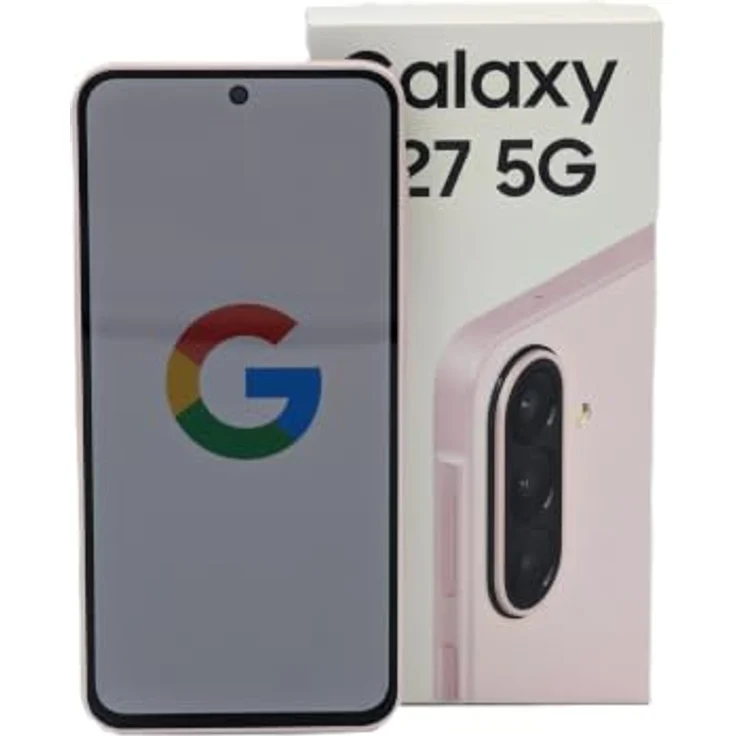 Samsung Galaxy A27 5G, Smartphone mit 128 GB Speicher, 6 GB RAM, 50 MP Dreifach-Kamera, hellrosa, 6.7 Zoll – Bild 2