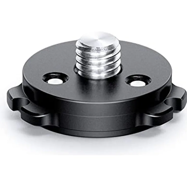 LEOFOTO Schnellwechselteller Q50, 32 mm, aus 6061-T6-Aluminium, 20 g, für QS-50 Schnellwechselsatz