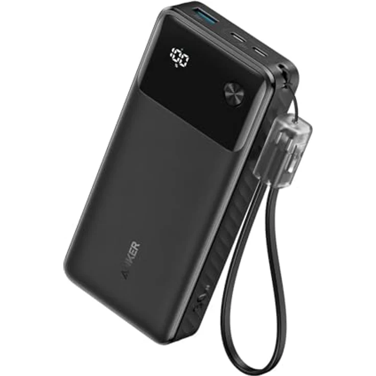 Anker PowerBank 20000mAh 30W Schwarz - Tragbare Ladestation – Bild 1