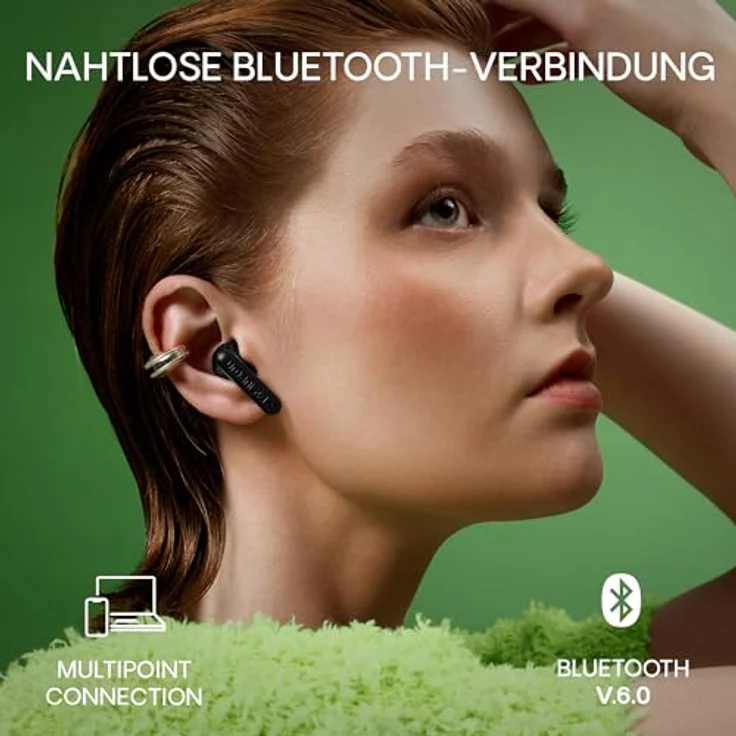 Urbanista Austin 2, True Wireless Stereo Kopfhörer mit aktiver Geräuschunterdrückung, Bluetooth, bis zu 25 Stunden Laufzeit, Schwarz – Bild 6