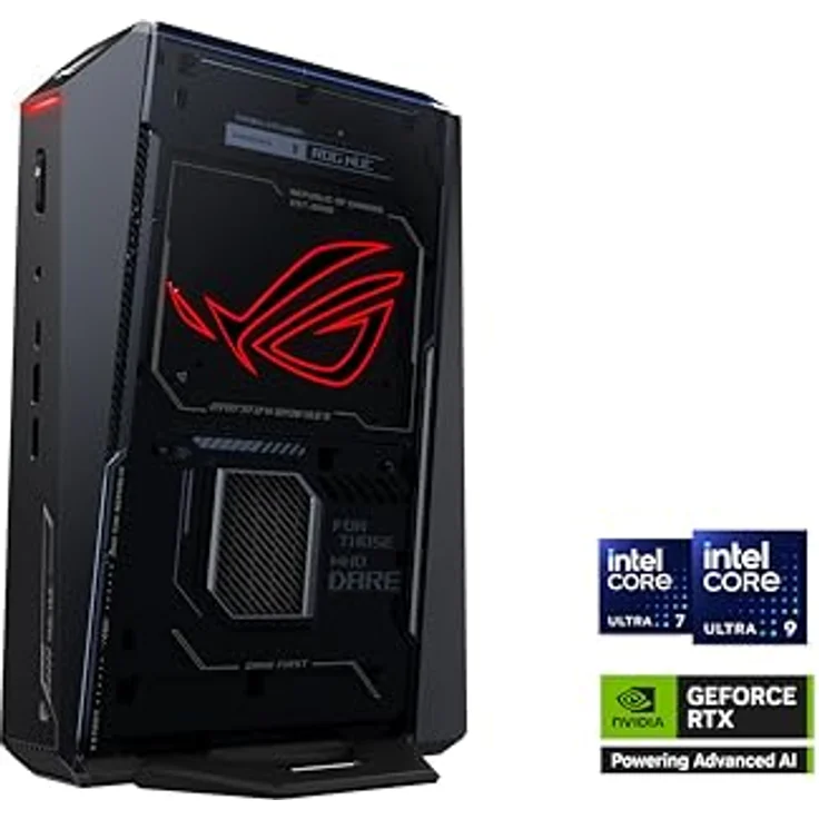 Asus ROG NUC RNUC15JNK9X389A2, Mini-PC mit Intel Core Ultra 9, 32 GB RAM, 1 TB SSD und NVIDIA GeForce RTX 5070 Ti, schwarz – Bild 7