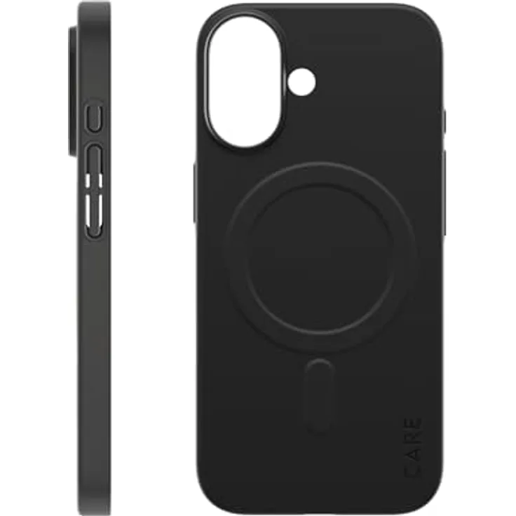 Panzer Glass Care by PanzerGlass SL1M Case Black, MagSafe-kompatible Handyhülle mit Fallschutz und kratzfester Oberfläche für iPhone 17