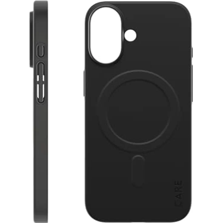 Panzer Glass Care by PanzerGlass SL1M Case Black, MagSafe-kompatible Handyhülle mit Fallschutz und kratzfester Oberfläche für iPhone 17 – Bild 1