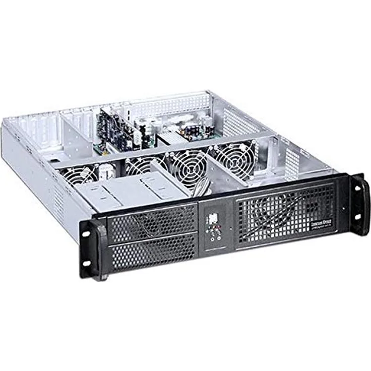 Rack Chassis 19" 2U Black