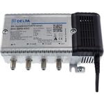 DCT Delta – BKE 36 PS KDG VPE: 1, Hausanschlussverstärker KDG B (3.2) und C (3.2) 1 GHz 35 dB, RW 65 MHz Verstellvorrichtung Ebene 25 dB, Signalverstärker in Schwarz