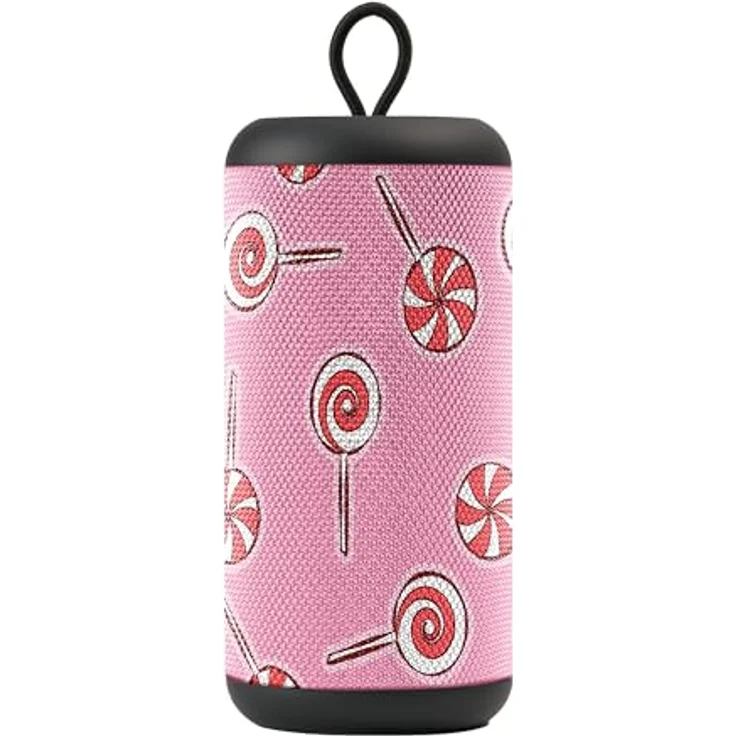 Music Sound Vertical Bluetooth-Lautsprecher, 5 Watt Leistung, Wireless, 4 Stunden Wiedergabezeit, Bluetooth 5.0, Rosa – Bild 1