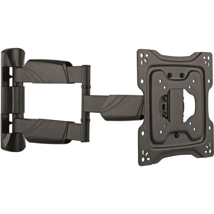 Munari SP 712, Wand-TV-Halterung für 106,7 cm (42") Bildschirme, max. 35 kg, Neigungs- und Schwenkwinkel, schwarz