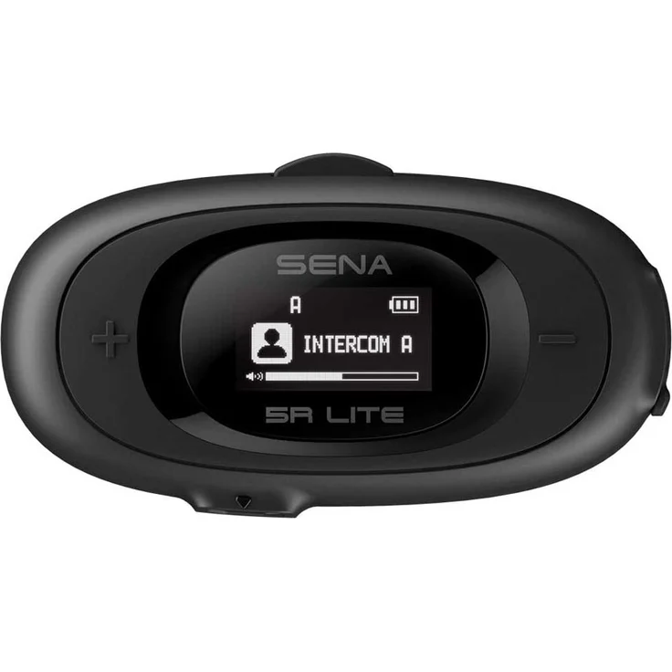 Sena 5R Lite Dual Pack Intercom, Bluetooth 5.1, HD-Gegensprechanlage, Silber, bis zu 700 m Reichweite