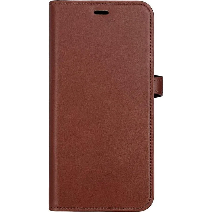 Buffalo 2in1 Lederhülle für iPhone 15 Pro Max, mit 3 Kartenfächern und Geldscheinfach, Braun