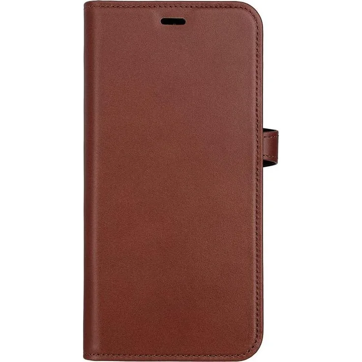 Buffalo 2in1 Lederhülle für iPhone 15 Pro Max, mit 3 Kartenfächern und Geldscheinfach, Braun