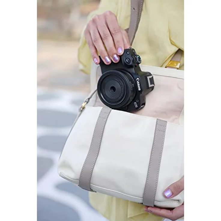 Canon RF 28mm F2.8 STM Pancake-Objektiv (Kameraobjektiv für Reise- und Straßenfotografie, 1:2,8 Lichtstärke, STM Motor, 7 Lamellen-Irisblende, Steuerungsring, Weitwinkelobjektiv) schwarz - Preisvergleich – Bild 5