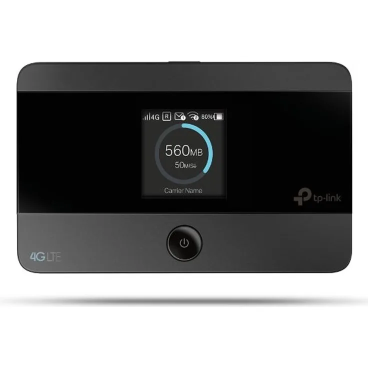 TP-LINK M7350, Tragbarer WLAN-Router, 3G/4G, bis zu 150 Mbit/s, Schwarz