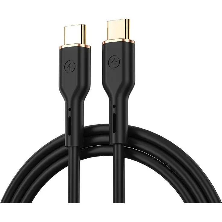 WIWU YQ02 USB-C - USB-C 100W Ladekabel, 1,2m Schnellladekabel, schwarz