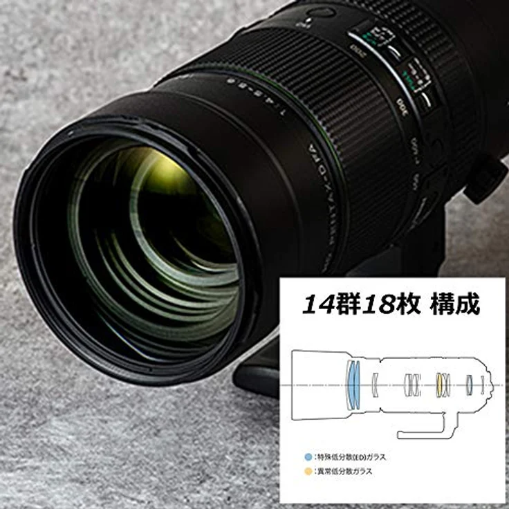 HD PENTAX-D FA 150-450mmF4.5-5.6ED DC AW Super-Telezoom-Objektiv (für DSLR-Kameras Modernste optische Technologie Hochauflösende Bilder Frei von Streulicht- und Geisterbildern) – Bild 5
