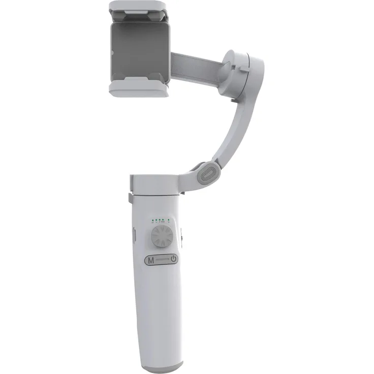 Patona 3-Achsen Gimbal Smartphone, Elektronisches Stabilisierungssystem für Smartphones, Weiss