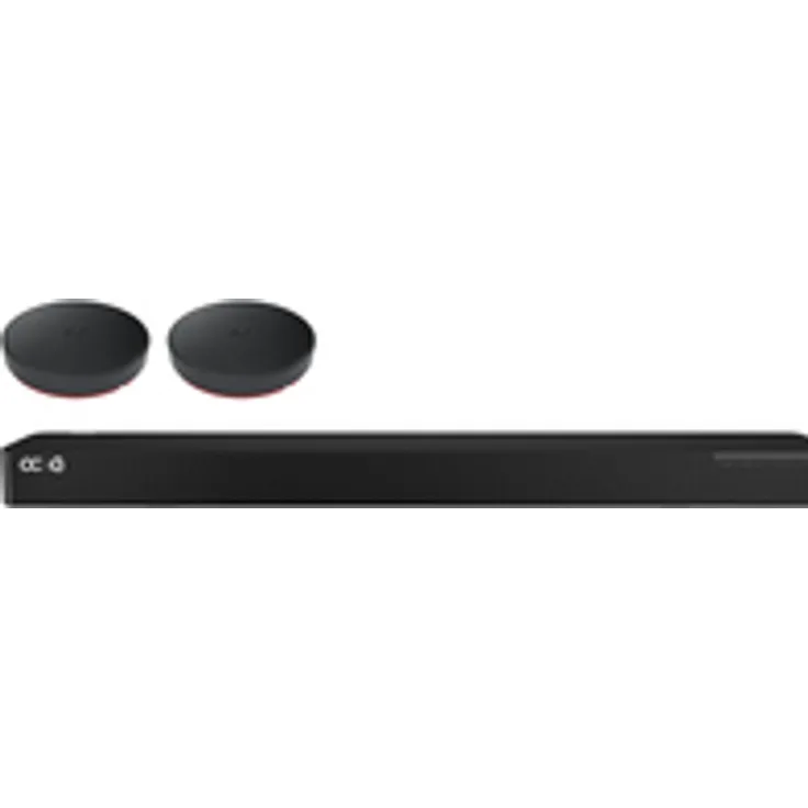 KRAMER KAC-SPK-40 Audiobar mit 2x Satellitenmikrofonen, 40 W RMS-Leistung, Schwarz