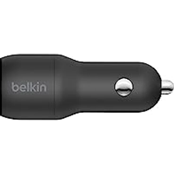 Belkin USB-Kfz-Ladegerät, 24 W, mit 2 Anschlüssen (Boost Charge Dual-Port Kfz-Ladegerät, 2-Port USB-Auto-Ladegerät) iPhone Kfz-Ladegerät, Android Kfz-Ladegerät – Bild 2