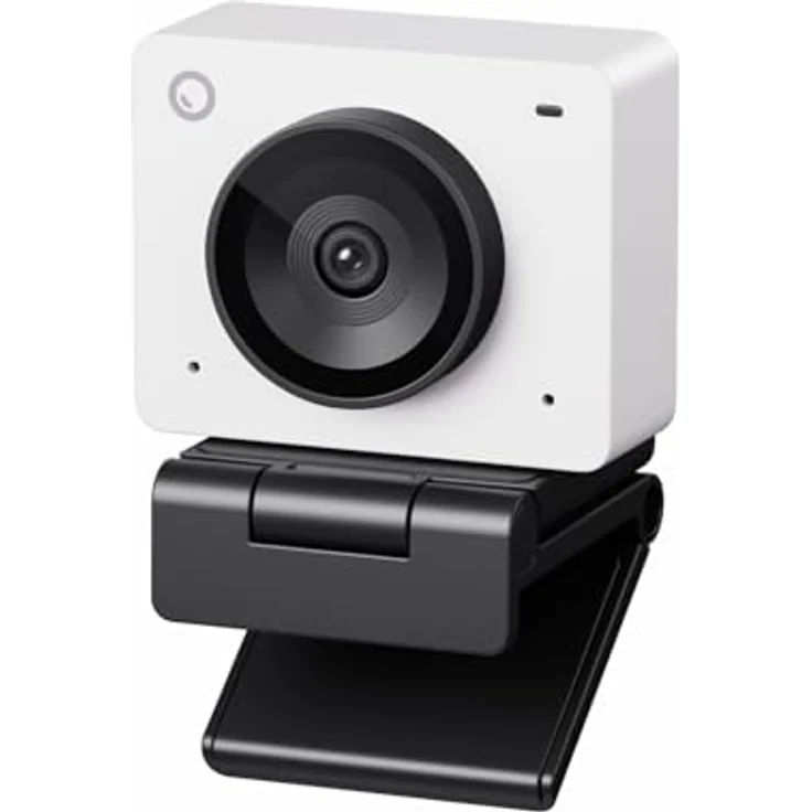 OBSBOT Meet SE 1080P@100 FPS Webcam für PC, KI-Bildanpassung & Autofokus, Beauty Mode, Leichtgewichtig, Gestensteuerung, Staggered HDR, Cloud White – Bild 1