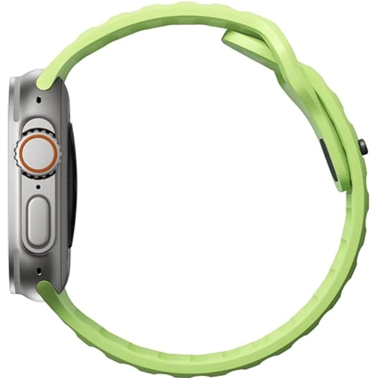 Nomad Sport Band Glow, Uhrenarmband aus Kunststoff mit Leuchteffekt, grün – Bild 4