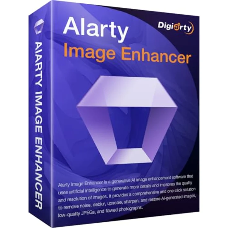 Aiarty Image Enhancer, KI-gestützte Bildbearbeitung für Windows, 3 Geräte, 1 Jahr, schneller Lizenzschlüssel via E-Mail – Bild 1