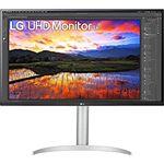 LG 32UP55NP-W Computerbildschirm 80 cm (31.5 Zoll) 3840 x 2160 Pixel 4K Ultra HD Mattschwarz 16:9