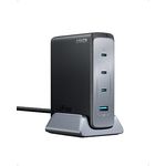 240W Anker USB-C Ladegerät, Prime GaN Netzteil, 4-Port Schnellladegerät , Kompatibel mit MacBook Pro/Air, iPhone 15, iPad Pro, Galaxy S23/S22, Note 20 und mehr
