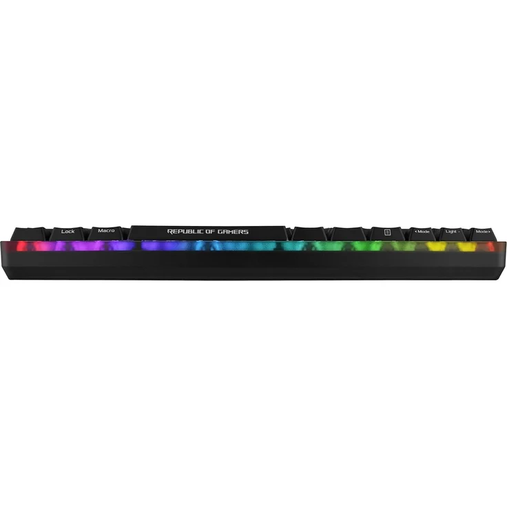 ASUS ROG Falchion Ace BLK RGB Gaming Tastatur (Deutsches Layout, 65% Formfaktor, Touch-Panel, mechanische ROG NX Red Switches, 2x USB-C Anschlüsse, ergonomisch, Aura Sync, Tastaturabdeckung, schwarz) – Bild 3