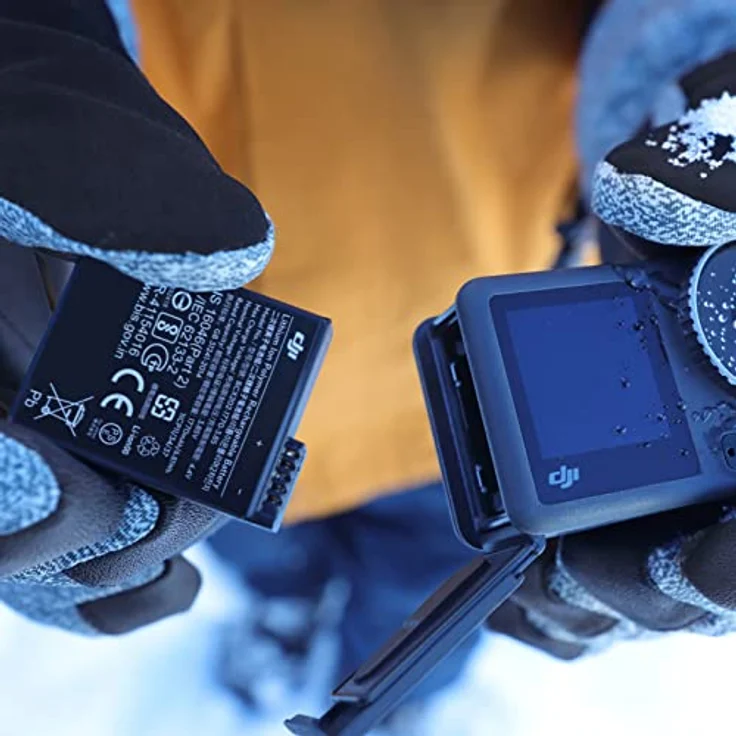 DJI Osmo Action 3 Extreme, Akku mit 160 Minuten Laufzeit, Schwarz – Bild 3