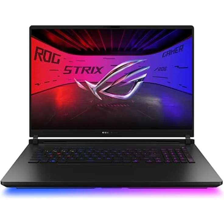 ASUS ROG Strix Scar 18 U9-275HX, 18 Zoll WQXGA Mini LED Gaming Notebook mit Intel Core Ultra 9 275HX, NVIDIA GeForce RTX 5090, 64 GB RAM, 4 TB SSD, Schwarz – Bild 2