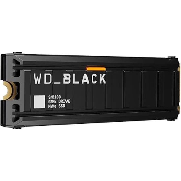 WD_BLACK SN8100 1 TB PCIe 5.0x4 NVMe M.2 SSD mit Kühlkörper, Lesegeschwindigkeit bis 14.900 MB/s, Schreibgeschwindigkeit bis 11.000 MB/s, TLC 3D CBA NAND – Bild 2