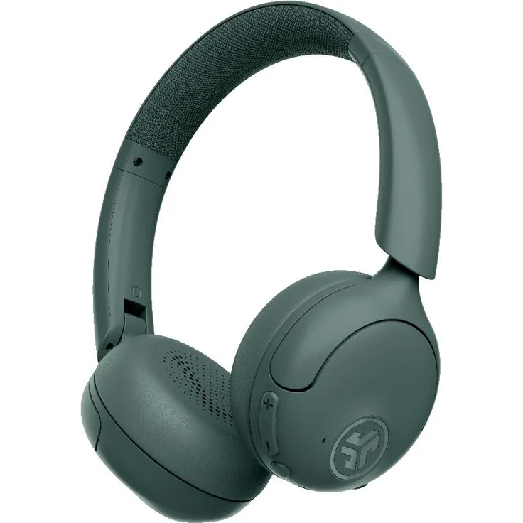 JLab Audio GO LUX ANC, Kabellose On-Ear-Kopfhörer mit Hybrid Active Noise Cancelling, 70 h Akkulaufzeit, Grün