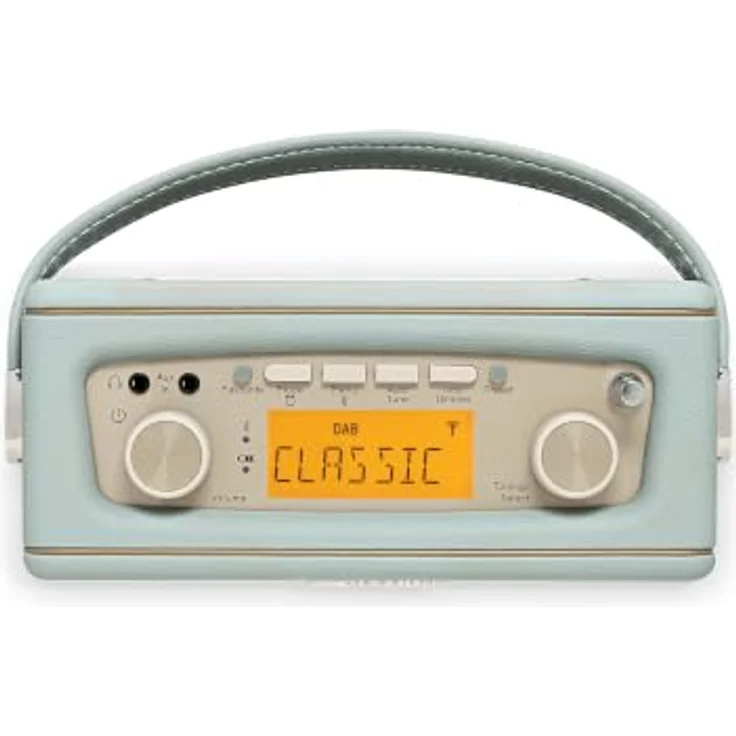 ROBERTS RADIO Revival Uno Solar, Tragbares Bluetooth DAB+/FM Radio mit Solarpanel, Duck Egg Blue – Bild 6