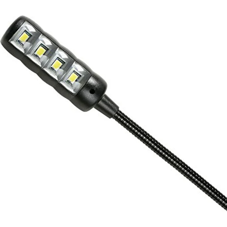 ah Stands SLED2ULTRAUSB LED-Schwanenhalsleuchte mit USB-Anschluss schwarz – Bild 3