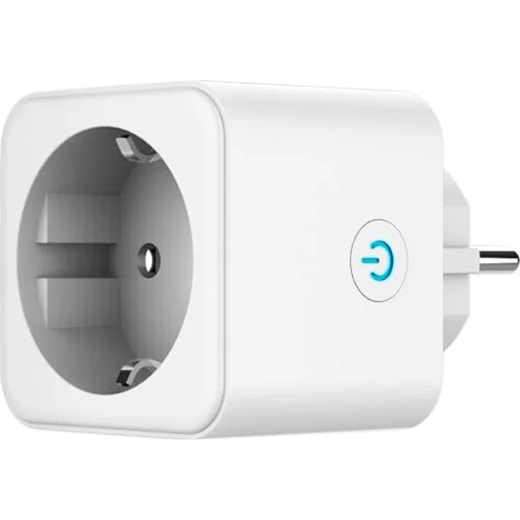 Luminea Home Control Smart Steckdose: WLAN-Steckdose, Matter-zertifiziert, Energiekostenmesser, App, 16 A (Schwarz, WLAN Steckdose Matter zertifiziert, Smart Home Steckdose Matter) – Bild 5