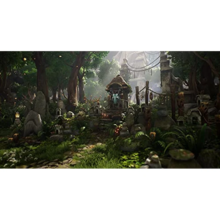 MAXIMUM ENTERTAINMENT Kena: Bridge of Spirits - Premium Edition (Xbox Series X/Xbox One) - Basisspiel, offizieller digitaler Soundtrack, einzigartiger Kena-Mitarbeiter, Golden Rot Skin, exklusive Stickerbogen für den Einzelhandel und exklusive Xbox-Hüte mit Piraten-Thema – Bild 4