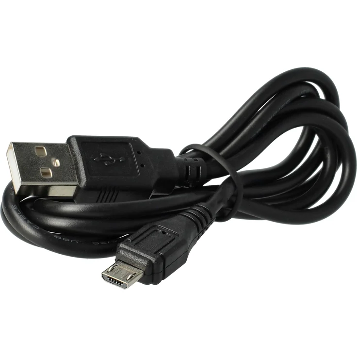 vhbw Kabel USB-A auf Micro-USB, 100 cm schwarz, kompatibel mit Motorola Defy - Daten- & Ladekabel mit Ladefunktion