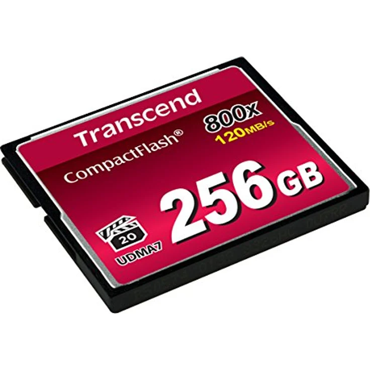 Transcend 256GB CompactFlash 800 Speicherkarte TS256GCF800 – Bild 2