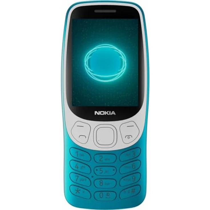 Nokia Handy 3210 (2024), 6,1 cm (2,4 Zoll), 128 MB RAM, Blau – Bild 1