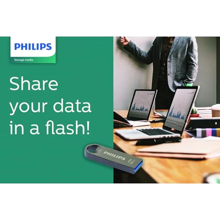 Philips USB Flash Drive Moon Edition 16 GB, USB3.1, Aluminium – Bild 9