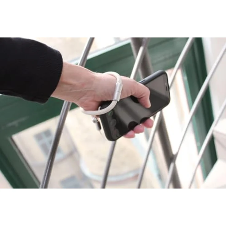 Doro Aurora A10 TPU Hülle / Band, graphitfarben, flexible Schutzlösung für Smartphones – Bild 3