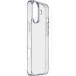 Cellular Line Clear Strong Cover für Apple iPhone 16, transparentes Handytasche mit robustem Schutz