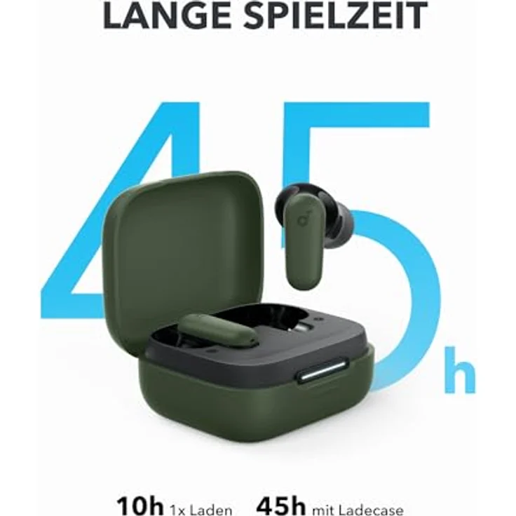 Anker Soundcore P30I Grün (ANC, 40 h), Kopfhörer mit adaptiver aktiver Geräuschunterdrückung und IP54 Zertifizierung – Bild 5