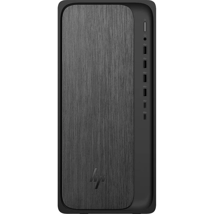 HP OmniDesk Desktop M02-0177ng, Tower-PC mit AMD Ryzen 7 8700G, 32 GB DDR5-RAM, 1 TB SSD und AMD Radeon Graphics, Grau – Bild 1