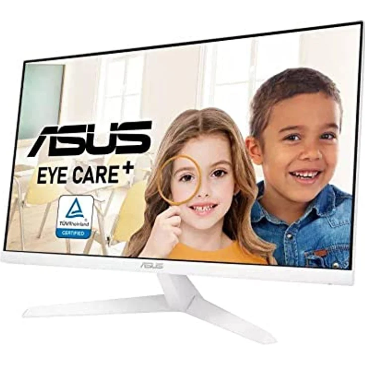 ASUS VY279HE-W Gaming Monitor Weiß - 27 Zoll Full HD - 75 Hz, 1ms MPRT, FreeSync, GameFast Input – Bild 1