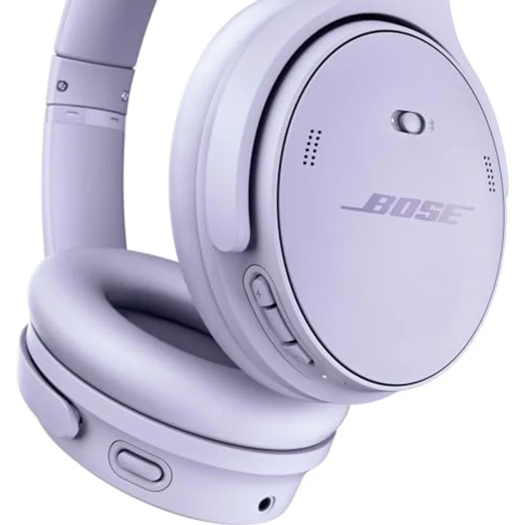 Bose QuietComfort Kabellose Kopfhörer mit Noise-Cancelling, Bluetooth Over-Ear-Kopfhörer, bis zu 24 Stunden Akkulaufzeit, Hellflieder - Limited Edition – Bild 5