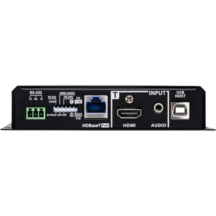 Aten VE1833 True 4K HDMI/USB HDBaseT3.0-Lite Transceiver mit PoH, KVM Switch, Schwarz, Übertragung bis 40 m, Unterstützung für HDR und Dolby Vision – Bild 3
