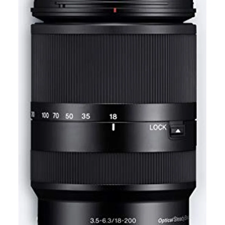 Sony SEL-18200LE Zoom-Objektiv (18-200 mm, F3.5-6.3, OSS, APS-C, geeignet für A6000, A5100, A5000 und Nex Serien, E-Mount) schwarz – Bild 4